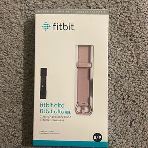 Fitbit Alta (light pink) - never used (Size small)